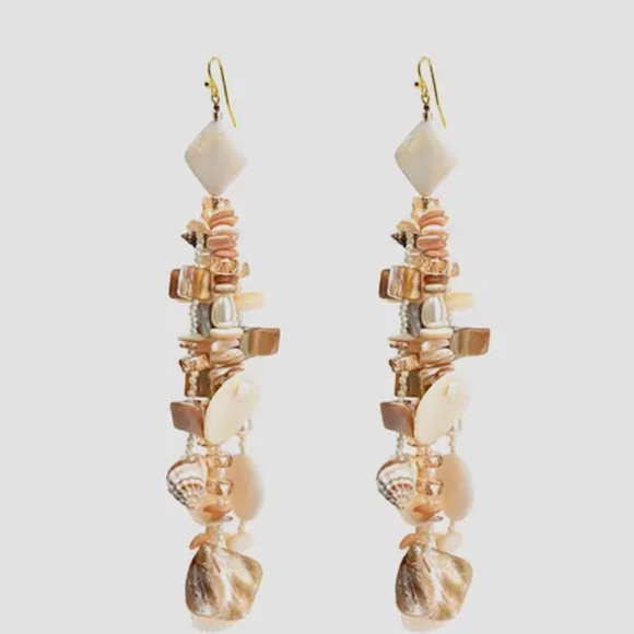 Jewelry - America & Beyond Beach Vide Shell Earring Chic Shell Dangle Earrings